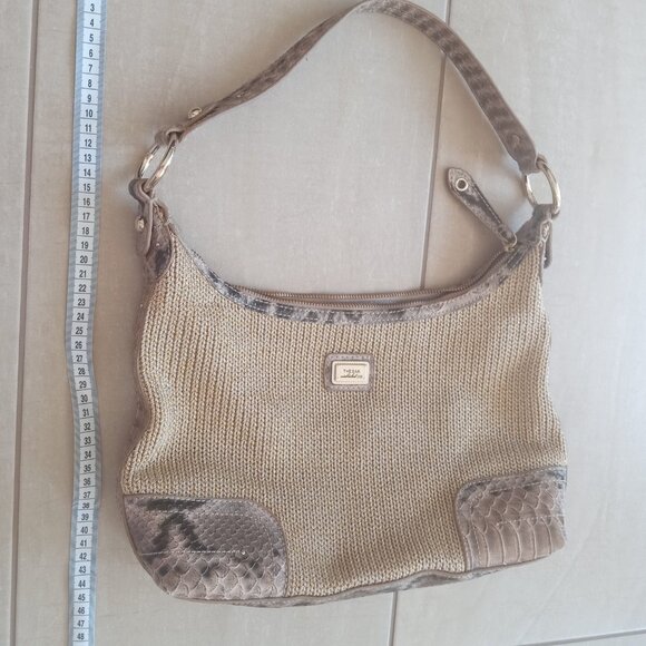 THE SAK ANIMAL PRINT WITH GOLD THREAD HOBO BAG - Picture 12 of 13